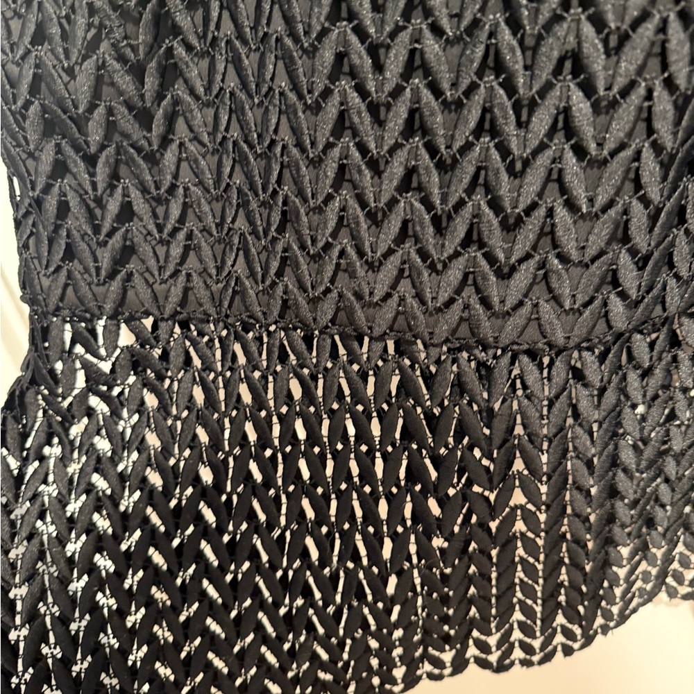 Kay Unger Black Lace Dress - Picture 5 of 5